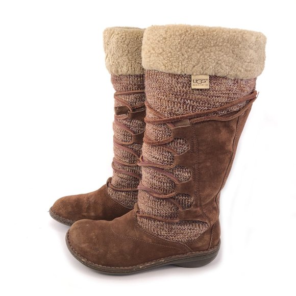 UGG Australia Torrey Woven Winter Boots 7 - Picture 2 of 12